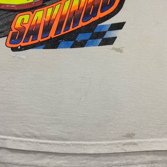 Vintage Team Menard Race To Savings Chevrolet Truck Racing F1 Graphic 2XL - Picture 3 of 9